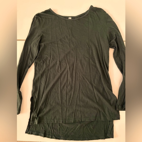 BP Hunter Green Long Sleeve Women's Tee - Picture 1 of 6